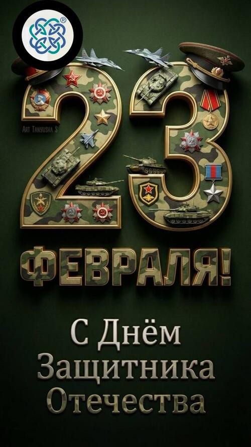 с 23 февраля!